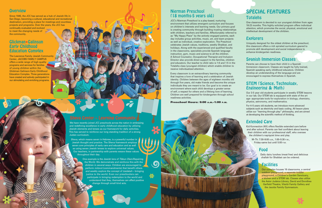 Nierman Preschool Brochure Coleman Graphic Designs